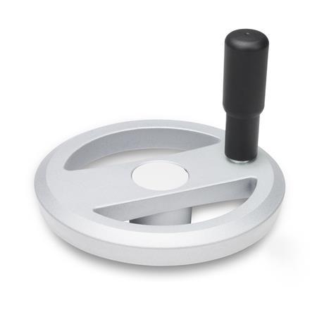 Otto Ganter Spoked Handwheel Aluminum Plastic Coated, GN 924